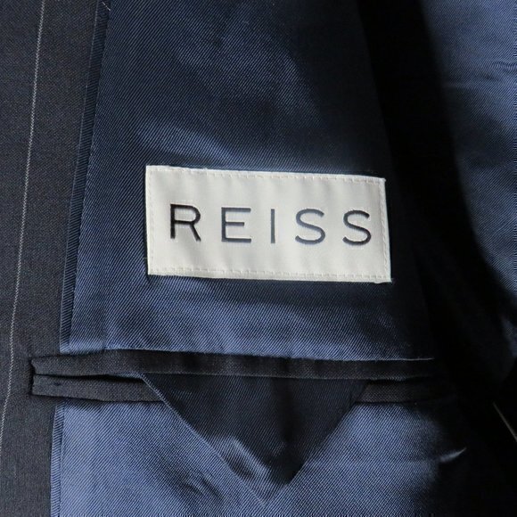 Reiss pin stripe 1 button‎ mens sport coat - Picture 5 of 7